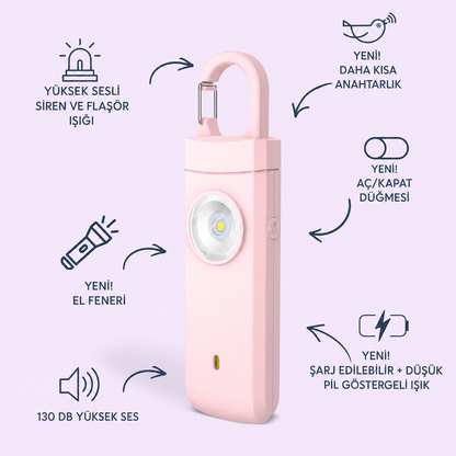Livi Kişisel Güvenlik Alarmı