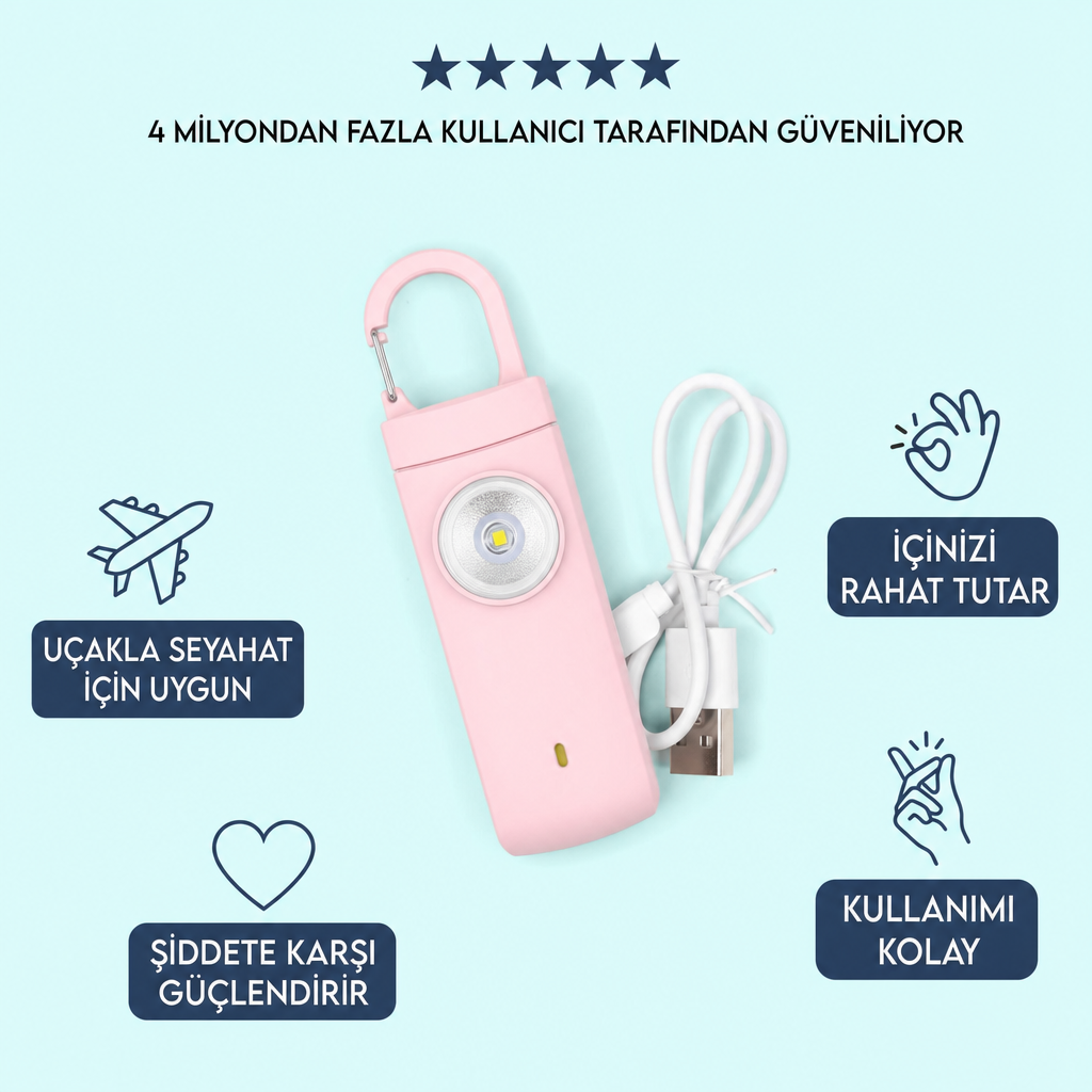 Livi Kişisel Güvenlik Alarmı